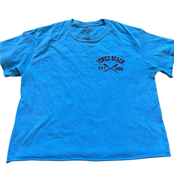 Blue 84 Blue Venice Beach Lightweight Embroidered Top - Picture 1 of 6